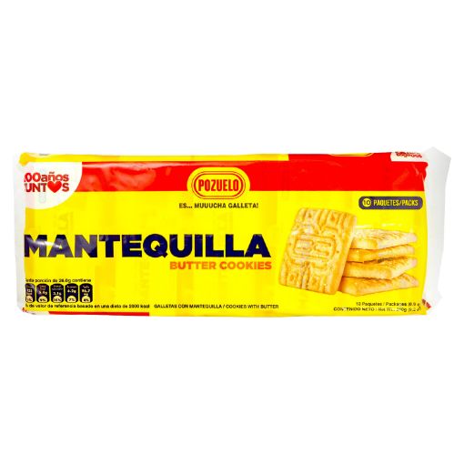 Imagen de GALLETA POZUELO MANTEQUILLA 10 UND 260.00 g 