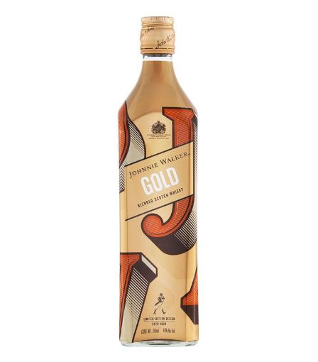 Imagen de WHISKY JOHNNIE WALKER ETIQUETA DORADA  750 ML 