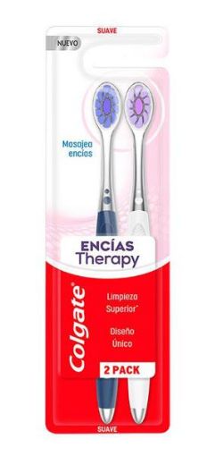 Imagen de CEPILLO DENTAL COLGATE SUAVE ENCIAS THERAPY 2 und 