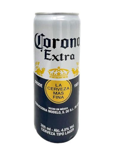 Imagen de CERVEZA CORONA EXTRA LATA  355,00 ml 