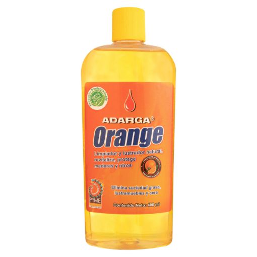 Imagen de LIMPIADOR Y LUSTRADOR ADARGA ORANGE PARA MADERAS 400 ml 