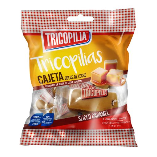 Imagen de BOCADILLOS TRICOPILIA TRICOPILIAS DE DULCE DE LECHE 140.00 G