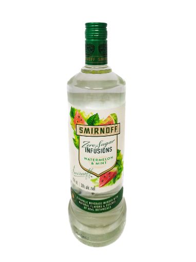 Imagen de BEBIDA ALCOHOLICA SMIRNOFF INFUSIONS SANDIA & MENTA CERO AZUCAR 750.00 ML