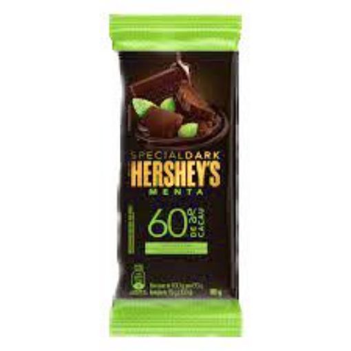 Imagen de CHOCOLATE HERSHEYS OSCURO MENTA 85,00 g 