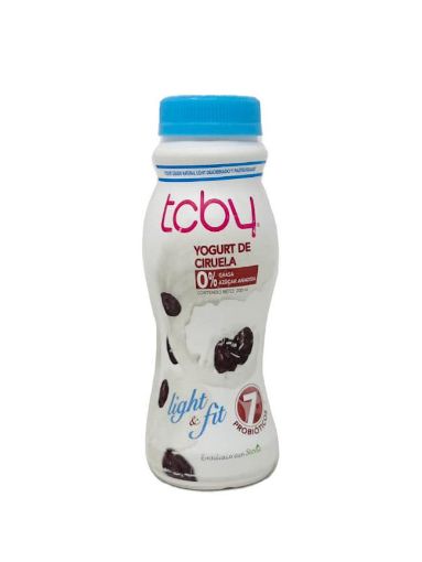 Imagen de YOGURT TCBY LIGHT & FIT CIRUELA 200,00 ml 