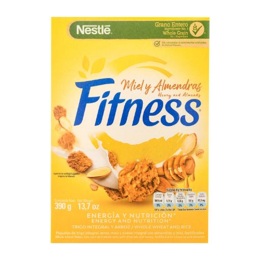 Imagen de CEREAL INTEGRAL NESTLÉ FITNESS MIEL & ALMENDRA CAJA 390,00 g 