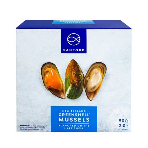 Imagen de MEJILLONES SANFORD 1/2 CONCHA PRECOCIDO  1000 G