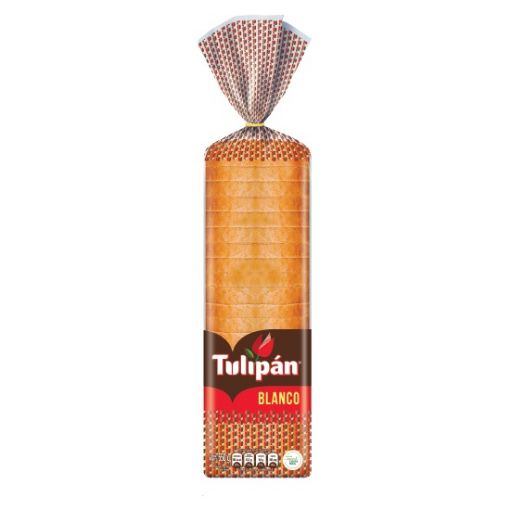 Imagen de PAN CUADRADO TULIPÁN BLANCO 550.00 G