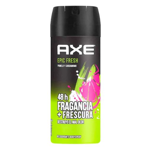 Imagen de DESODORANTE CORPORAL AXE EPIC FRESH 48 H PARA HOMBRE EN AEROSOL 150 ML