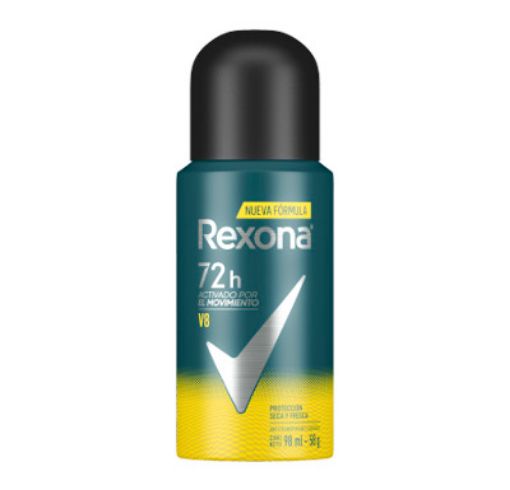 Imagen de DESODORANTE REXONA V8 PARA HOMBRE EN AEROSOL 98 ML