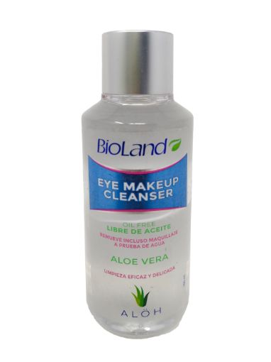 Imagen de DESMAQUILLANTE BIOLAND DE OJOS ALOE VERA 150 ml 