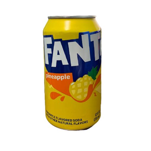 Imagen de REFRESCO GASEOSO FANTA PIÑA LATA 355 ML