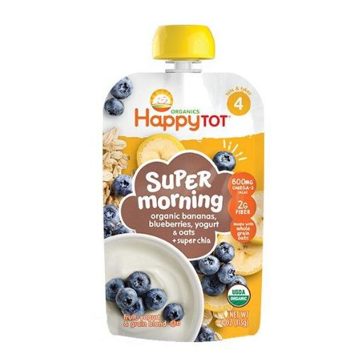 Imagen de COLADO HAPPY TOT ARÁNDANO BANANO YOGURT AVENA & CHÍA FLEX UP 113 g 