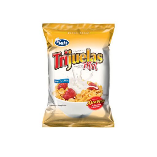 Imagen de CEREAL JACK'S TRIJUELAS BAJO EN GRASA SABOR MIEL BOLSA  285.00 G