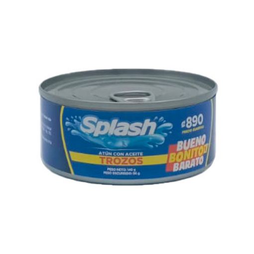 Imagen de ATÚN SPLASH TROZOS EN ACEITE 155 G