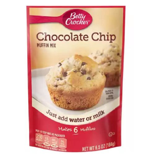 Imagen de MEZCLA PARA MUFFIN BETTY CROCKER CHOCOLATE CHIP 184 G