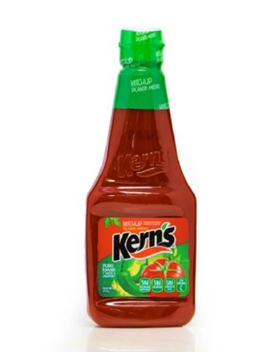 Imagen de SALSA KERNS DE TOMATE KETCHUP PICANTE MEDIO 375 g 