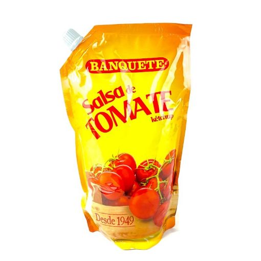 Imagen de SALSA BANQUETE DE TOMATE KETCHUP DOYPACK 610 G