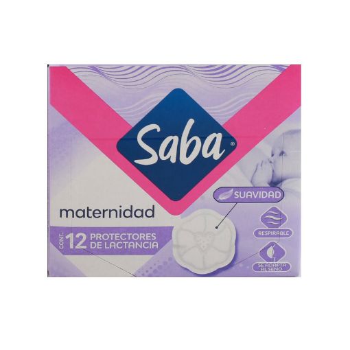 Imagen de PROTECTORES SABA PARA LACTANCIA 12 UND