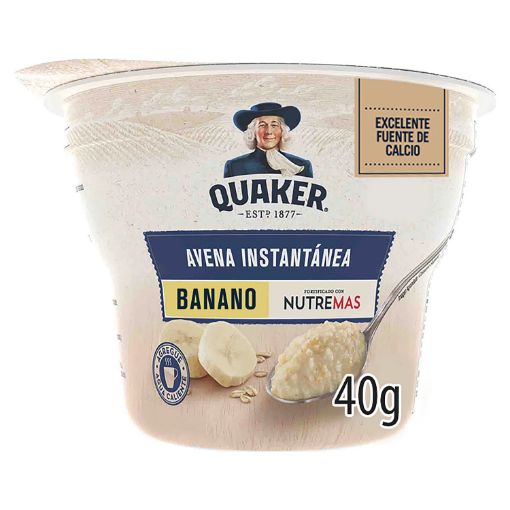 Imagen de AVENA QUAKER INSTANTANEA BANANO 40,00 g 