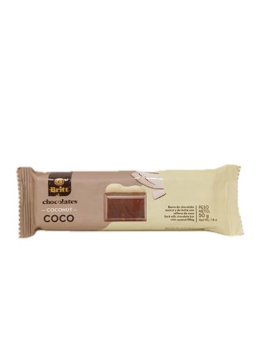 Imagen de CHOCOLATE BRITT COCO CUBIERTO DE CHOCOLATE OSCURO 50.00 G