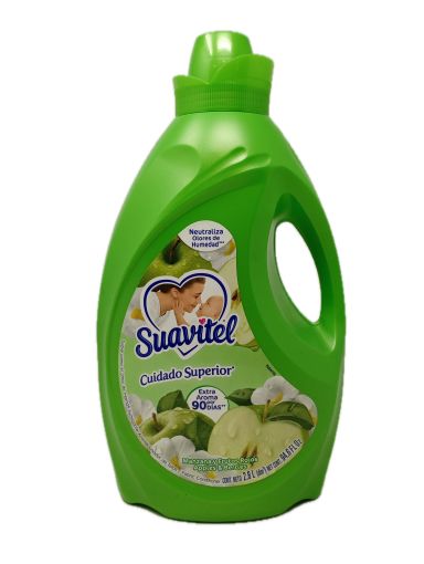 Imagen de SUAVIZANTE SUAVITEL CUIDADO SUPERIOR PARA ROPA MANZANA & FRUTOS ROJOS 2800 ml 