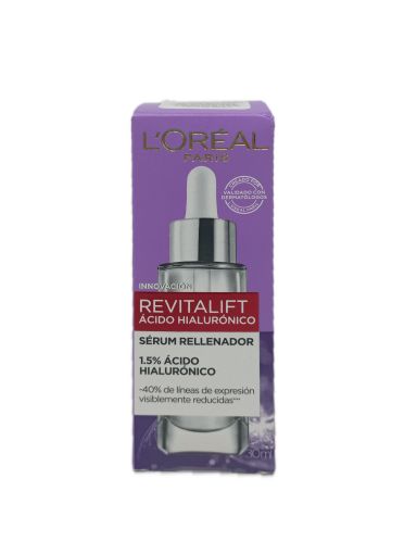 Imagen de SERUM RELLENADOR LOREAL REVITALIF ACIDO HIALURONICO 30 ML