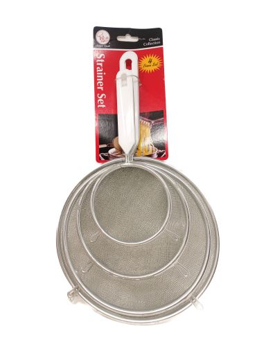 Imagen de SET DE COLADORES SMART COOK  METAL  #743-9052612 4 UND