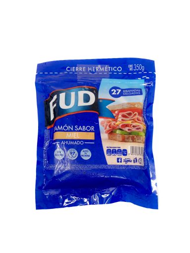 Imagen de JAMÓN FUD AHUMADO SABOR MIEL 350 g 