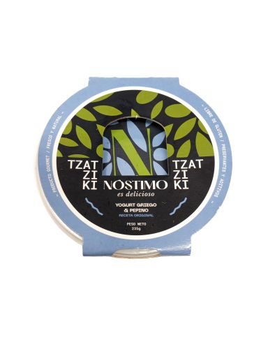 Imagen de DIP  NOSTIMO TZATZIKI YOGURT GRIEGO CON PEPINO 235 g 