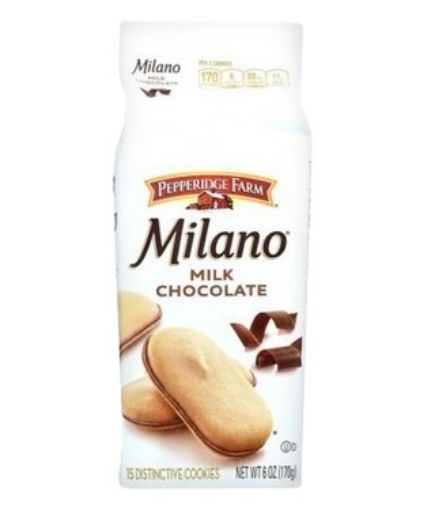Imagen de GALLETA PEPPERIDGE FARM MILANO CHOCOLATE 170 G