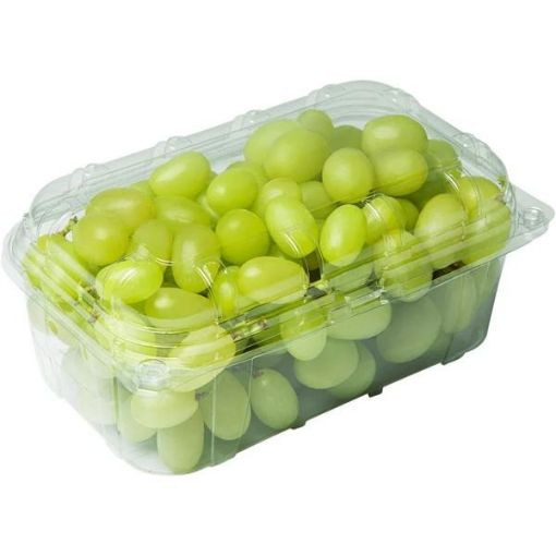 Imagen de UVA VERDE FRUTA INTERNACIONAL CAJA PLASTICA 500.00 G