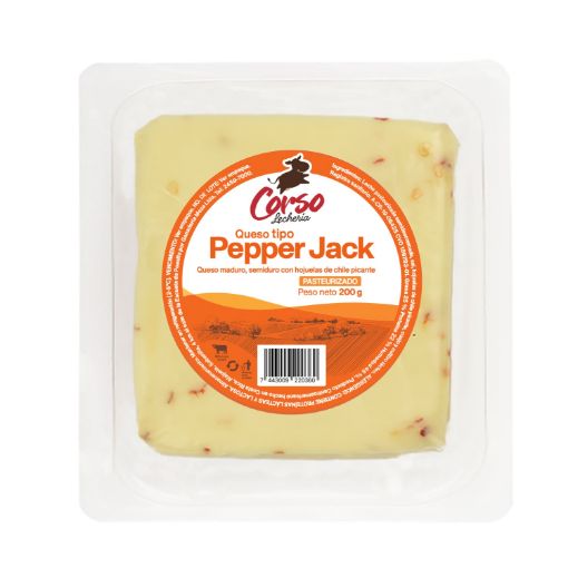 Imagen de QUESO PEPPER JACK CORSO 200 
