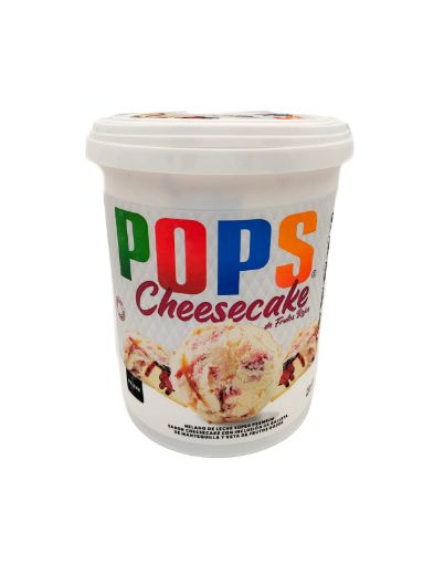 Imagen de HELADO POPS CHESSECAKE FRESA 536 G