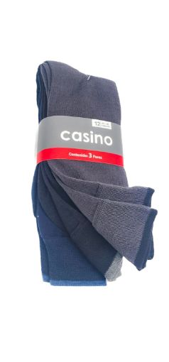 Imagen de MEDIAS CASINO SET 3 PARES T 12 1 UND 