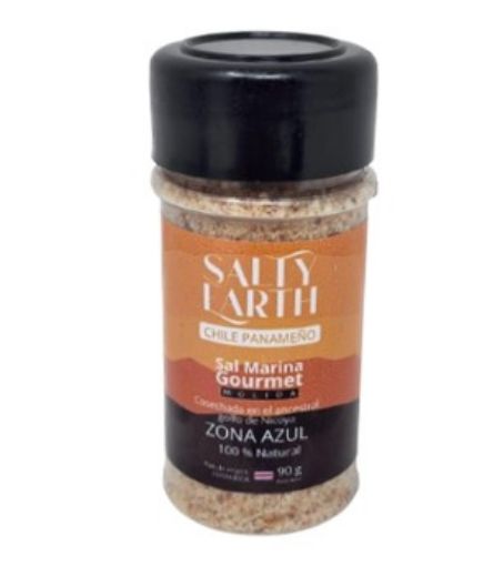 Imagen de SAL MARINA SALTY EARTH CON CHILE PANAMEÑO 90 g 