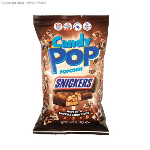 Imagen de PALOMITAS DE MAIZ CANDY POP SNICKERS 149.00 G