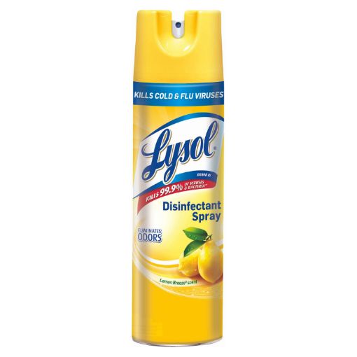 Imagen de DESINFECTANTE LYSOL SPRAY LIMON  354 ml 