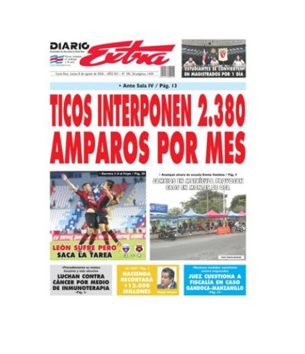 Imagen de PERIODICO  DIARIO EXTRA DIARIO EXTRA  1.00 UND