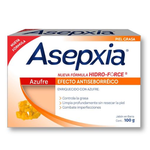 Imagen de JABON DE TOCADOR ASEPXIA AZUFRE 100 G