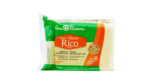 Imagen de QUESO RICO DOS PINOS SEMIDURO 7 UND 140 g 