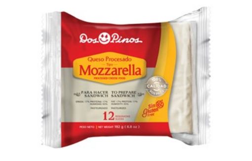 Imagen de QUESO MOZZARELLA DOS PINOS 12 UND 192 G 