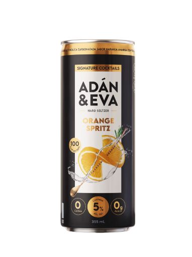 Imagen de BEBIDA ALCOHOLICA ADÁN & EVA ORANGE SPRITZ LATA 355 ML