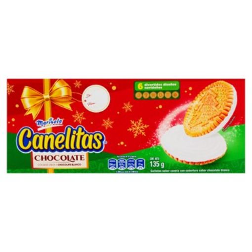 Imagen de GALLETAS MARINELA CANELITAS CHOCOLATE 6 UND 135 G
