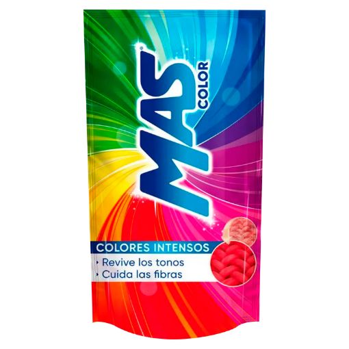 Imagen de DETERGENTE LIQUIDO MAS COLOR ROPA COLOR 830 ml 