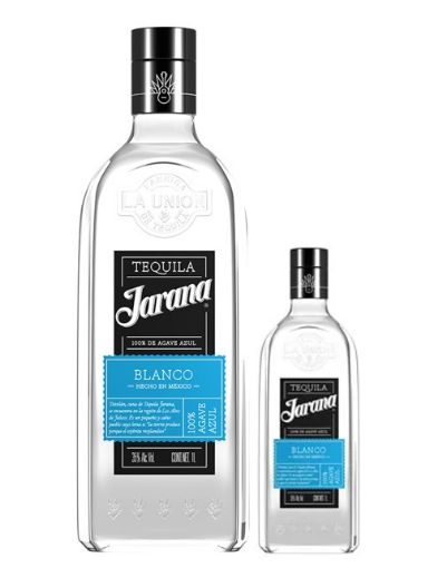 Imagen de OFERTA JARANA 1250 ML-TEQUILA BLANCO 1000 ML+TEQUILA BLANCO 250  ML