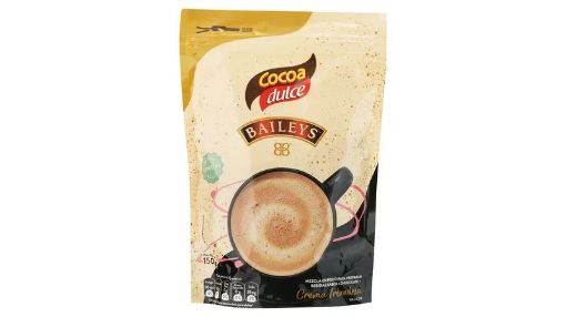 Imagen de MEZCLA COCOA DULCE DULCE EN POLVO PARA BEBIDA SABOR CHOCOLATE Y CREMA IRLANDESA BAILEYS 150.00 G