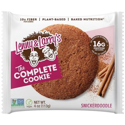 Imagen de GALLETA CON PROTEINA LENNY & LARRYS COMPLETA SNICKERDOODLE 113 g 