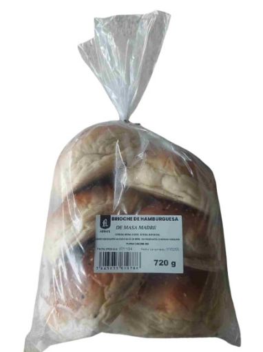 Imagen de PAN BRIOCHE ABBAYE PARA HAMBURGUESA 6 UND 720.00 G