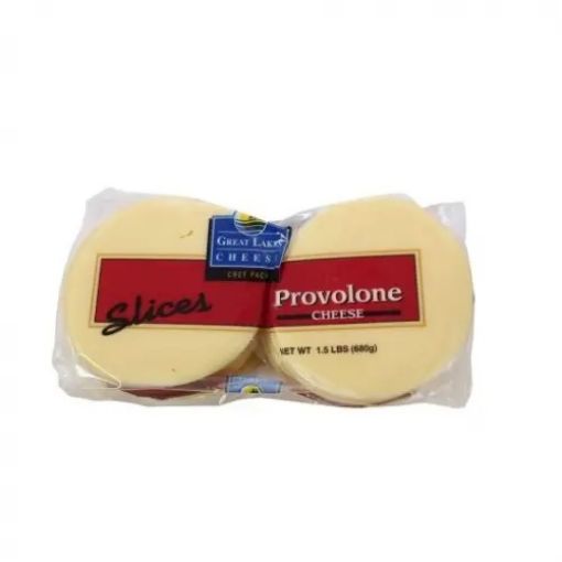 Imagen de QUESO PROVOLONE GREAT LAKES REBANADO 32 UND 680.00 G